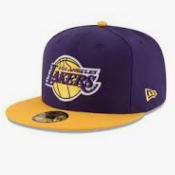 5 Lakers New Era Snapback Hats - Picture 1 of 2